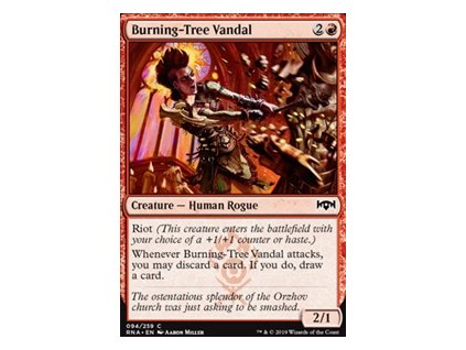 Burning-Tree Vandal (Foil ANO, Stav Near Mint)