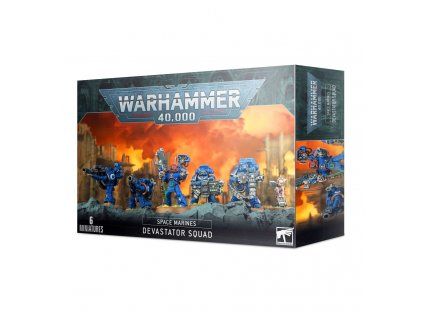 Warhammer 40,000 — Space Marines Devastator Squad