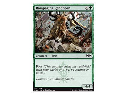 Rampaging Rendhorn
