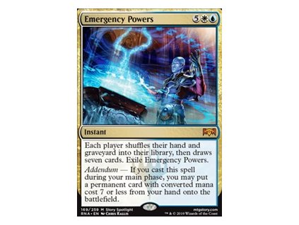 Emergency Powers (Foil NE, Stav Near Mint)