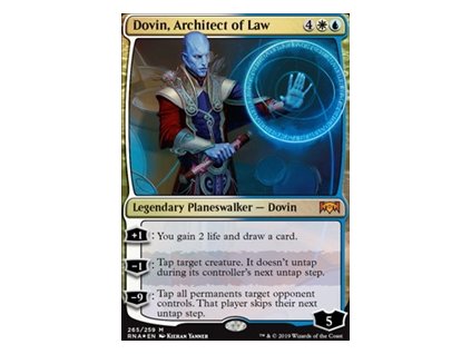 Dovin, Architect of Law - FOIL (Foil NE, Stav Near Mint)