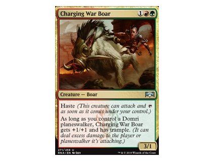 Charging War Boar