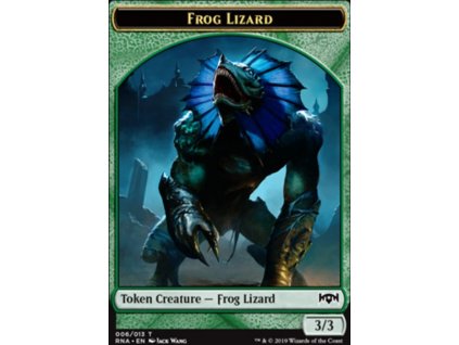 Frog Lizard Token (Foil NE, Stav Near Mint)