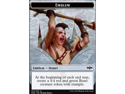 Domri, Chaos Bringer Emblem