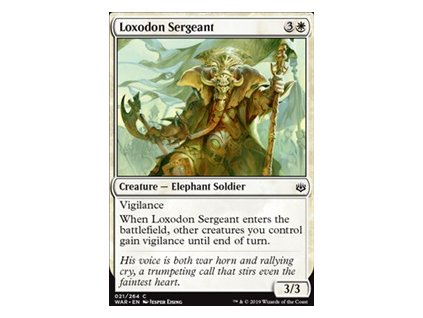 Loxodon Sergeant (Foil ANO, Stav Near Mint)