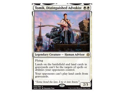 Tomik, Distinguished Advokist