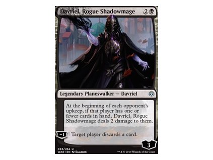 Davriel, Rogue Shadowmage (Foil NE, Stav Near Mint)