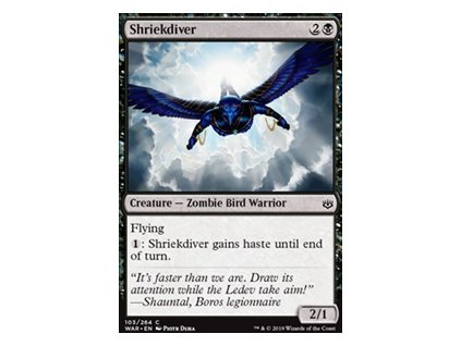 Shriekdiver (Foil ANO, Stav Near Mint)