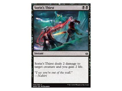Sorin's Thirst