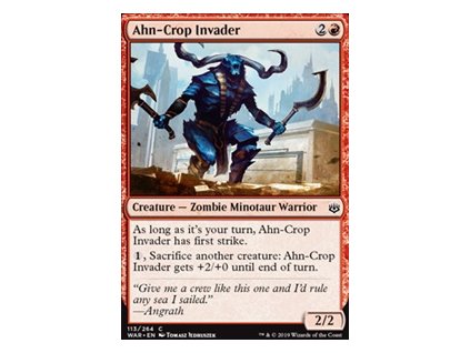 Ahn-Crop Invader (Foil ANO, Stav Near Mint)