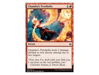 Chandra's Pyrohelix (Foil NE, Stav Near Mint)