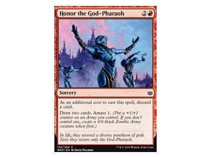 Honor the God-Pharaoh