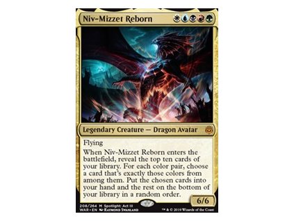 Niv-Mizzet Reborn (Foil ANO, Stav Near Mint)