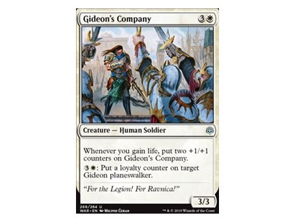 Gideon's Company (Foil NE, Stav Near Mint)