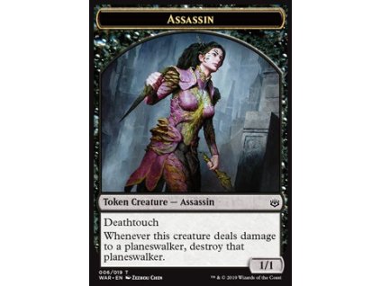 Assassin Token - NON ENG JAP (Foil NE, Stav Near Mint)