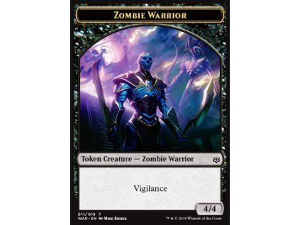 Zombie Warrior Token