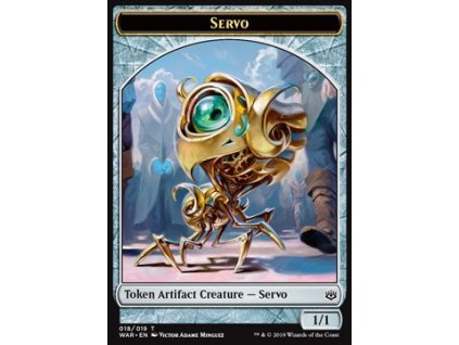 Servo Token (Foil NE, Stav Near Mint)