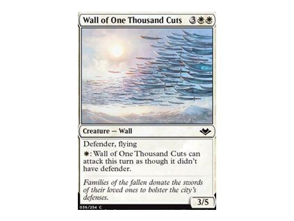 Wall of One Thousand Cuts