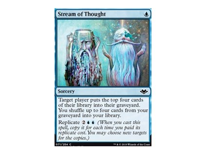 Stream of Thought (Foil ANO, Stav Near Mint)