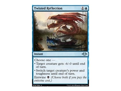 Twisted Reflection (Foil NE, Stav Near Mint)