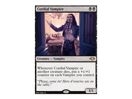 Cordial Vampire (Foil NE, Stav Near Mint)