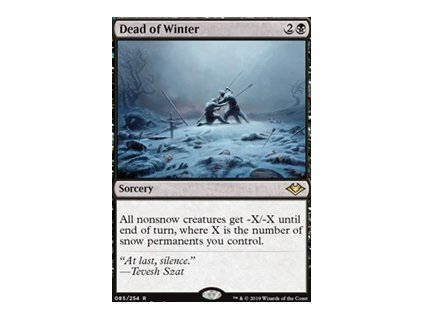 Dead of Winter (Foil NE, Stav Near Mint)