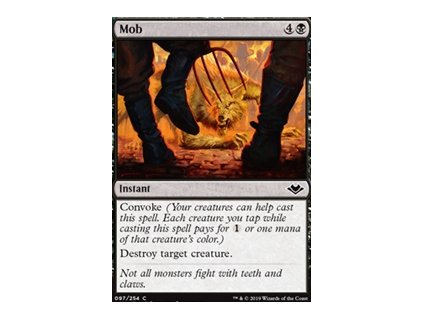 Mob (Foil NE, Stav Near Mint)