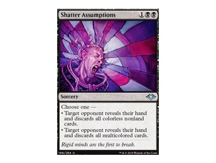 Shatter Assumptions (Foil NE, Stav Near Mint)