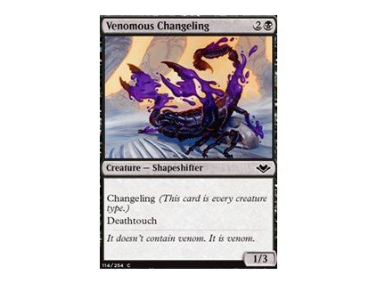 Venomous Changeling