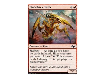 Bladeback Sliver