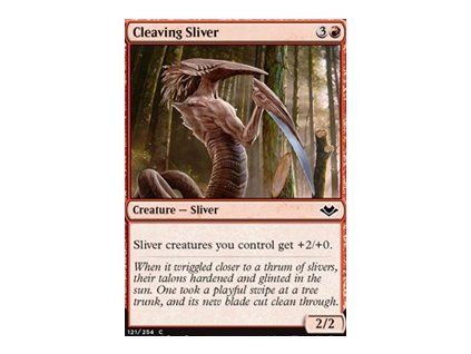 Cleaving Sliver