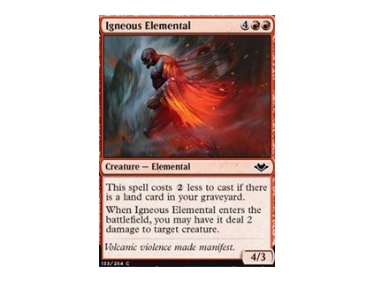 Igneous Elemental (Foil NE, Stav Near Mint)