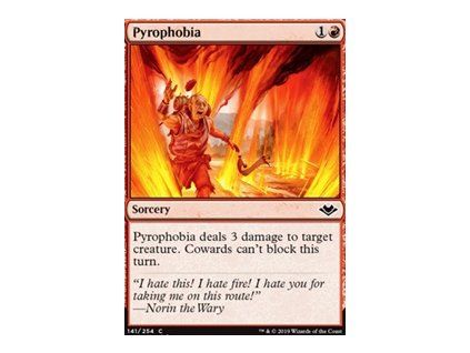 Pyrophobia