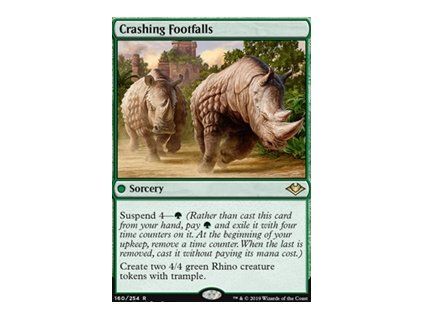 Crashing Footfalls