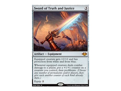 Sword of Truth and Justice (Foil NE, Stav Near Mint)