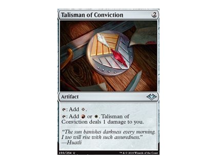Talisman of Conviction (Foil NE, Stav Near Mint)