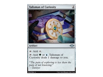 Talisman of Curiosity (Foil NE, Stav Near Mint)