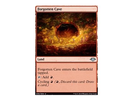 Forgotten Cave (Foil NE, Stav Near Mint)