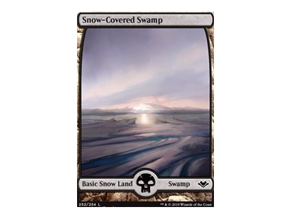 Snow-Covered Swamp (Foil ANO, Stav Near Mint)