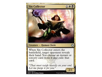 Sin Collector (Foil NE, Stav Near Mint)