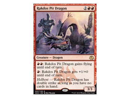 Rakdos Pit Dragon (Foil NE, Stav Near Mint)