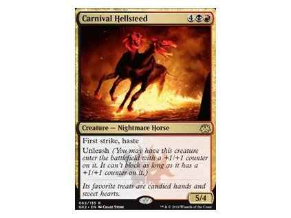 Carnival Hellsteed (Foil NE, Stav Near Mint)