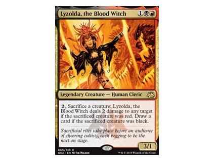Lyzolda, the Blood Witch (Foil NE, Stav Near Mint)
