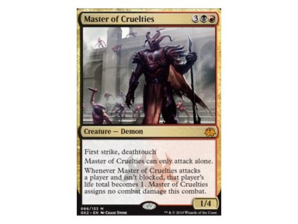 Master of Cruelties (Foil NE, Stav Near Mint)