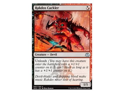 Rakdos Cackler (Foil NE, Stav Near Mint)