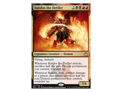 Rakdos the Defiler (Foil NE, Stav Near Mint)