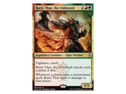 Ruric Thar, the Unbowed - FOIL (Foil NE, Stav Near Mint)