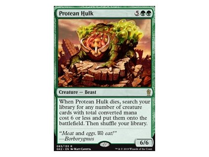 Protean Hulk (Foil NE, Stav Near Mint)