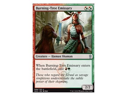 Burning-Tree Emissary (Foil NE, Stav Near Mint)