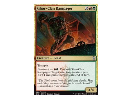 Ghor-Clan Rampager (Foil NE, Stav Near Mint)
